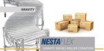 NESTAFLEX - GRAVITY 200 RLS ROLLER CONVEYOR