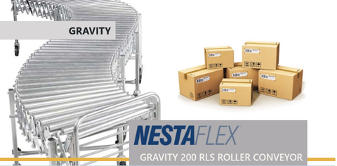 NESTAFLEX - GRAVITY 200 RLS ROLLER CONVEYOR