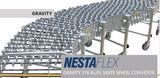 NESTAFLEX - GRAVITY 375 AL/FL SKATE WHEEL CONVEYOR
