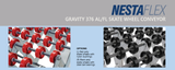 NESTAFLEX - GRAVITY 375 AL/FL SKATE WHEEL CONVEYOR